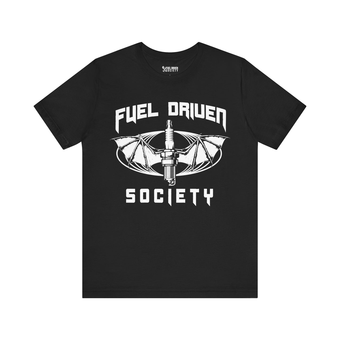 Bat Wing Spark Plug Tee - Fuel Driven Society
