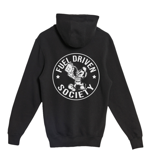 Fuel Driven Society Back Badge Hoodie