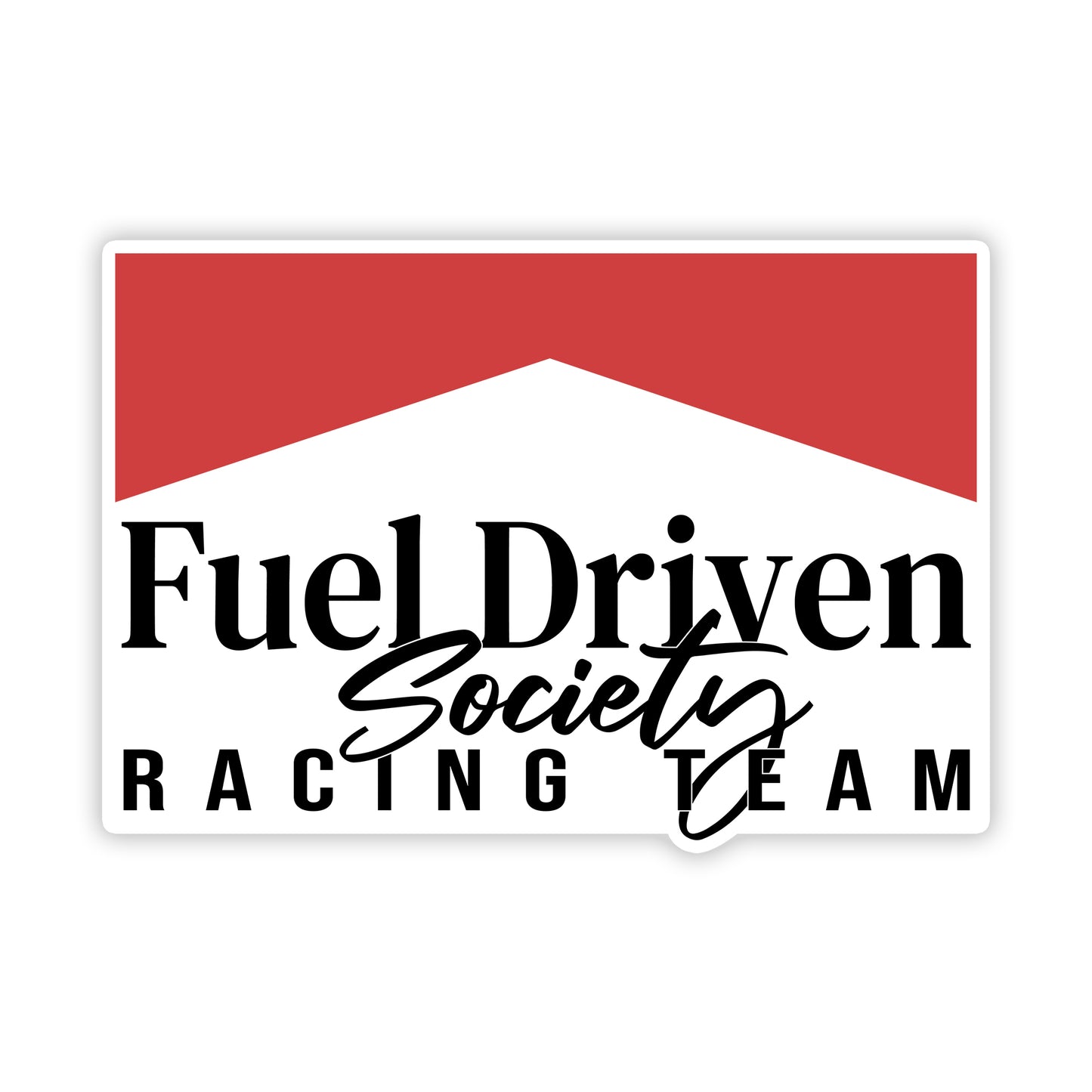 Fuel Driven Society Racing Team Sticker